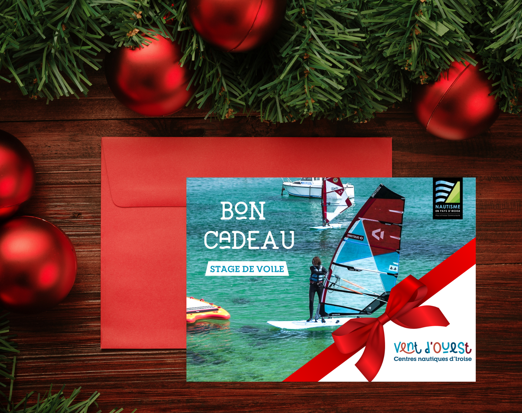 Bon Cadeau Stage Voile centres nautiques d'Iroise Vent d'Ouest 